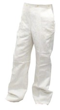 Sailor Pant Naval Bell Bottom Drop Front DDR Soviet Surplus Off White NEW VTG