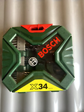 Bosch X-Line 34-Piece Classic Mixed Drill Bit Set 2607010608 Wood Masonry Metal