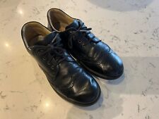 Petasil Senior School Shoes Size 38 in Black Leather