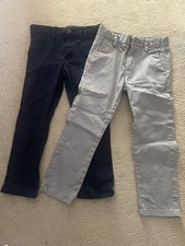 Boys Next Age 4 Chino Set Navy And Stone ?? RRP £20+