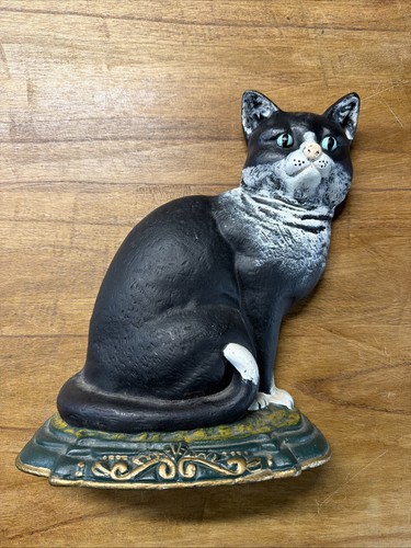 Vintage cast iron - door, stop