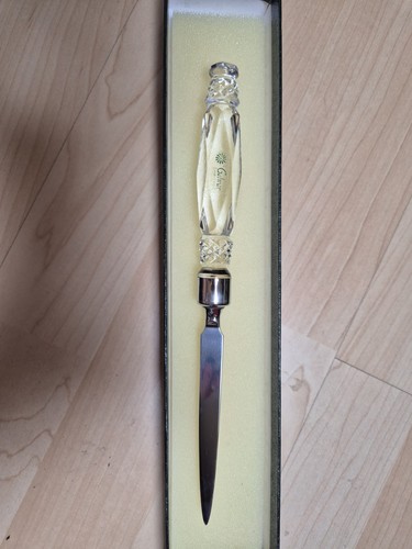 Galway crystal letter - crystal,