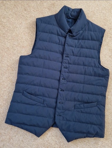 Suit supply down vest gilet - supply,