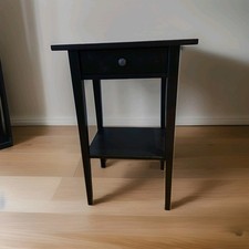 Hemnes Bedside Table Black