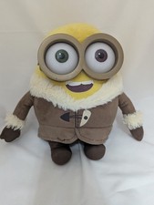 Minions Eskimo Bob Soft Toy Plush Teddy Plastic Goggles despicable me