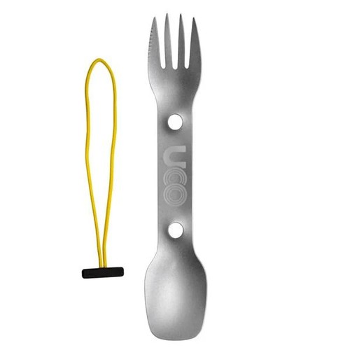 Uco titanium utility spork - titanium,