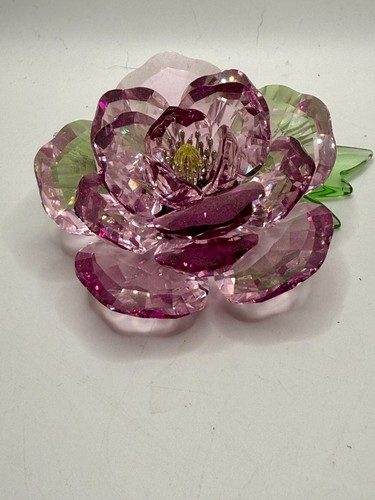 Swarovski crystal purple peony - swarovski,