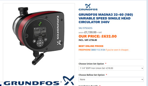 Grundfos magna 60 - magna, 32-60