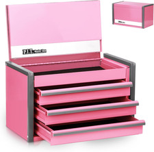 Mini Pink Tool Box, Portable 3