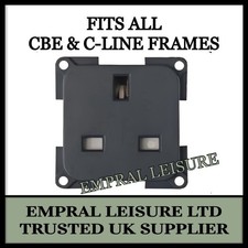 C-LINE 240v Socket 13A 3 Pin