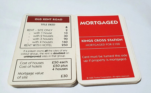 Full set monopoly deed - full,