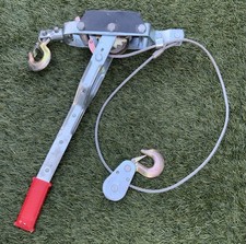Hand Cable Puller For Car Heavy Duty Pulling Winch 4 Ton Lifting Pulley