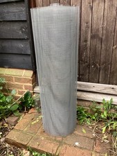 Welded Wire Mesh 1/4 × 1/4 x 5 metres galvanised fence. Mouse and rat proof.