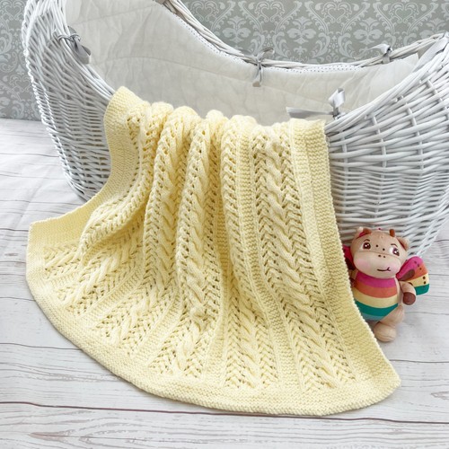 Hand knitted baby - baby, aran