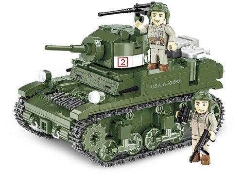 Stuart brick tank model - m3,