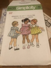 Vintage Simplicity 5435 Sewing
