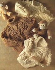 Baby Aran Sweater Knitting