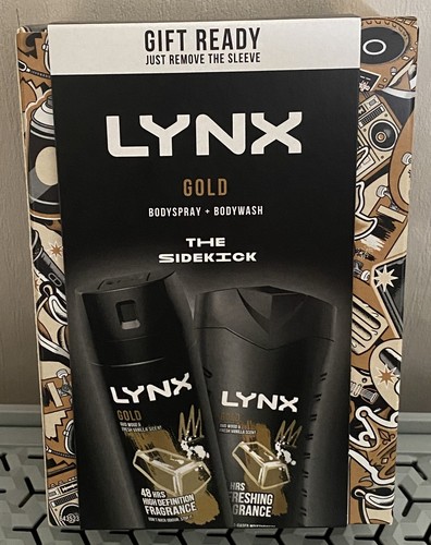 Lynx gold bodyspray bodywash - &,