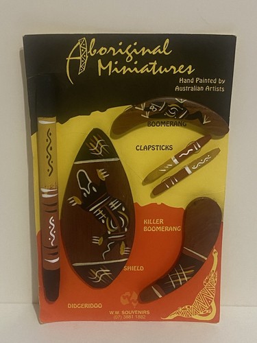 Aboriginal miniatures hand - miniatures,