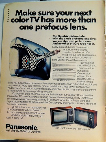 Panasonic quintrix color - color, /