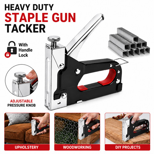 Staple gun heavy - heavy, duty