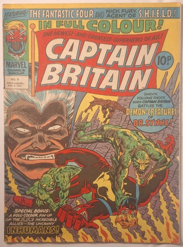Captain britain december - captain,