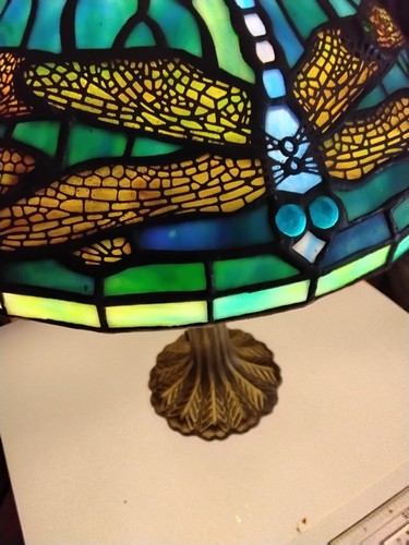 Tiffany style table - lamp, base