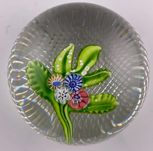 Antique saint louis flower - saint, 4-flower