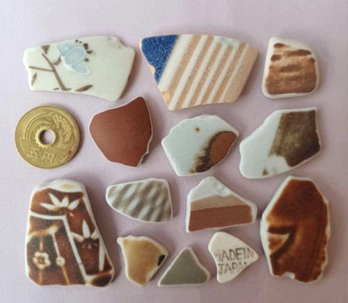 Sea glass from japan - glass,