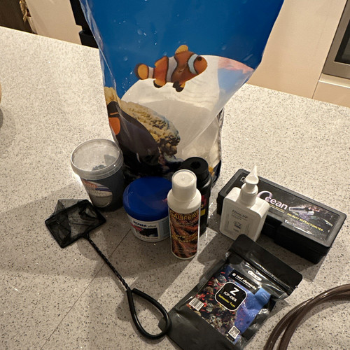 Various marine aquarium test - marine, &