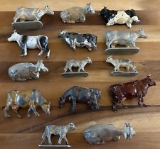 Lead figures, farm yard