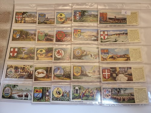 Vintage typhoo tea cards - vintage,