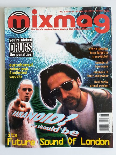 Mixmag magazine may 1994 - mixmag,