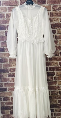 Vintage 1970s nylon wedding - 1970s,