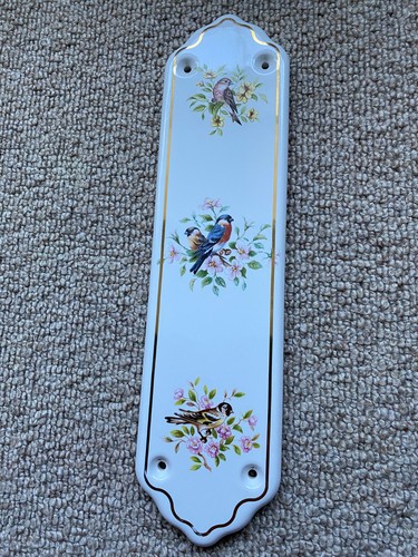 Vintage finger plate door push - finger,