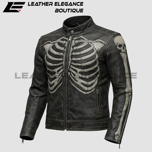 Men distressed skull - men's,