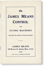 JAMES MEANS CONTROL FOR FLYING