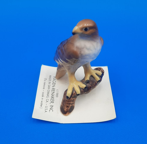 Vtg hagen renaker mini - hagen, hawk