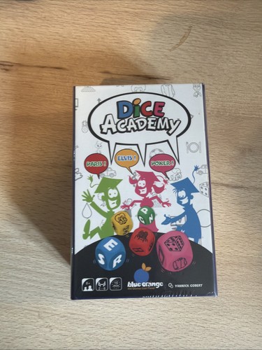 Dice academy board game blue - academy,