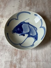 Handpainted Chinese Bowl FISH