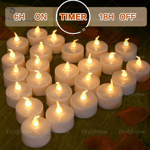 24pack led tea lights - 24pack,