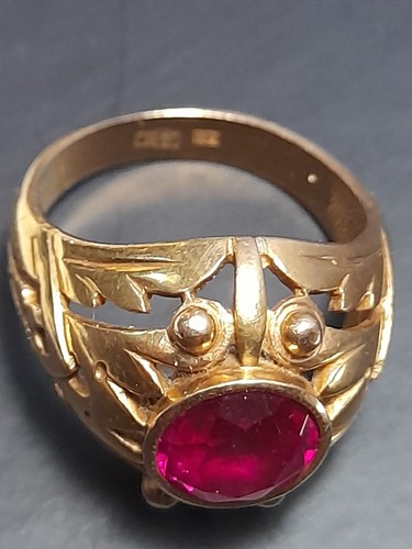 Gold ring 14k - 583, 7