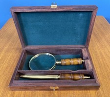 A Boxed Magnifying Glass And