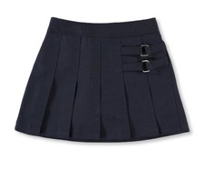 French Toast Little Girls' Pleated Scooter with Side Buckle Accent Sz6