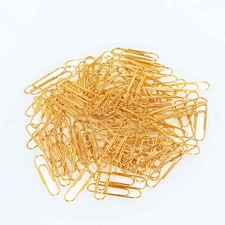 100 Pcs Medium Paperclips