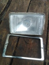 CLASSIC CAR SPOT LIGHT RAYDYOT HALOGEN 8128 IN WORKING ORDER REFLECTOR & RIM