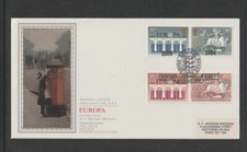 GB 1984 SG1249-52 Silk FDC