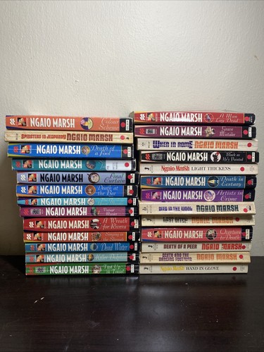 Ngaio marsh paperback book lot - marsh,