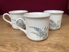 Set Of 3 Vintage Biltons Cups / Mugs With Floral Design