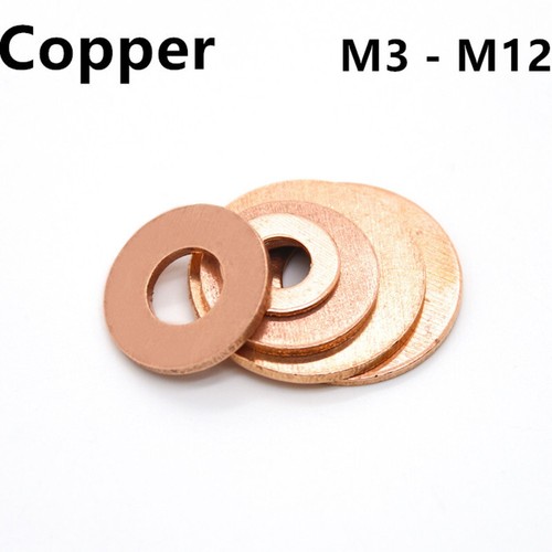 Pure copper flat washer - pure,